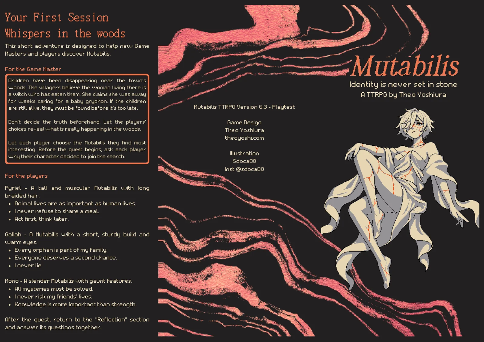 Mutabilis Cover + First Session